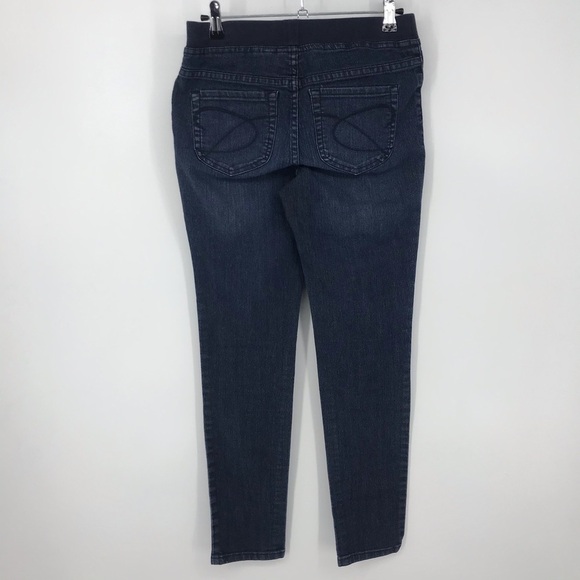 Chico’s Platinum Pull On Skinny Jegging Size 2 - Picture 2 of 6